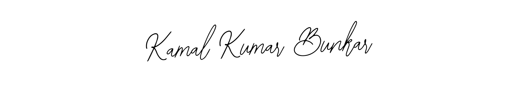 Similarly Bearetta-2O07w is the best handwritten signature design. Signature creator online .You can use it as an online autograph creator for name Kamal Kumar Bunkar. Kamal Kumar Bunkar signature style 12 images and pictures png