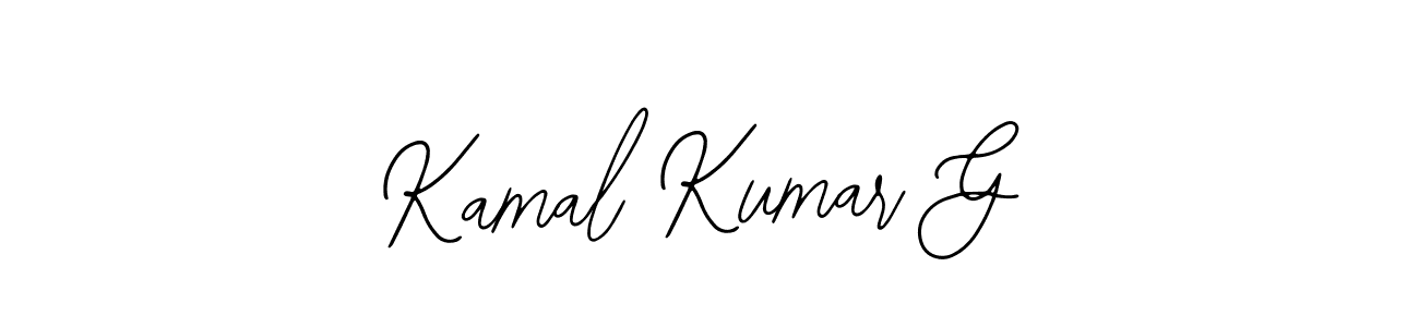 It looks lik you need a new signature style for name Kamal Kumar G. Design unique handwritten (Bearetta-2O07w) signature with our free signature maker in just a few clicks. Kamal Kumar G signature style 12 images and pictures png