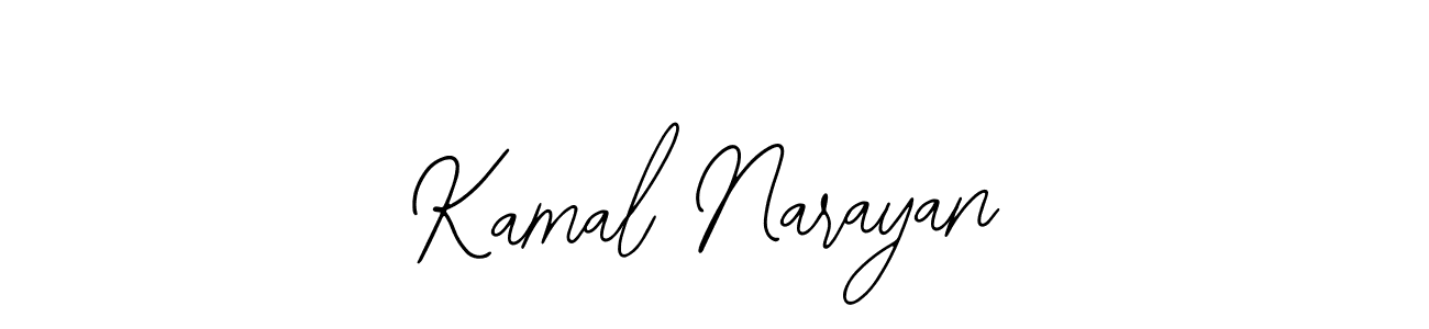 Kamal Narayan stylish signature style. Best Handwritten Sign (Bearetta-2O07w) for my name. Handwritten Signature Collection Ideas for my name Kamal Narayan. Kamal Narayan signature style 12 images and pictures png