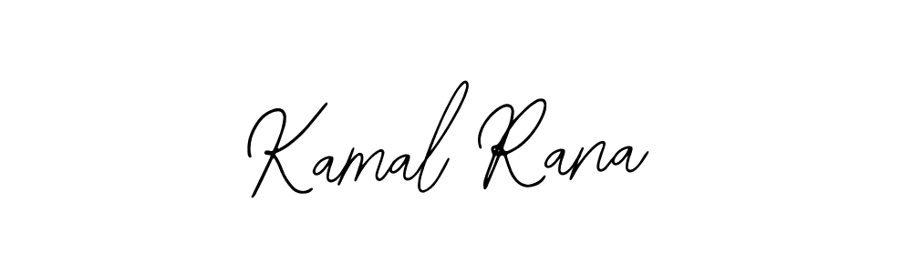 Use a signature maker to create a handwritten signature online. With this signature software, you can design (Bearetta-2O07w) your own signature for name Kamal Rana. Kamal Rana signature style 12 images and pictures png