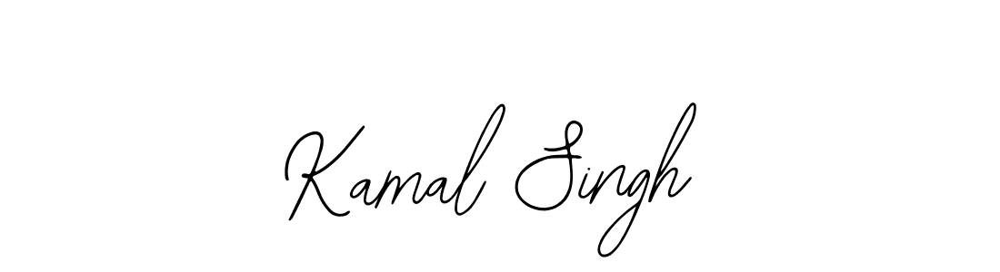 Use a signature maker to create a handwritten signature online. With this signature software, you can design (Bearetta-2O07w) your own signature for name Kamal Singh. Kamal Singh signature style 12 images and pictures png