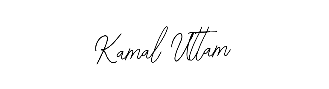 Bearetta-2O07w is a professional signature style that is perfect for those who want to add a touch of class to their signature. It is also a great choice for those who want to make their signature more unique. Get Kamal Uttam name to fancy signature for free. Kamal Uttam signature style 12 images and pictures png