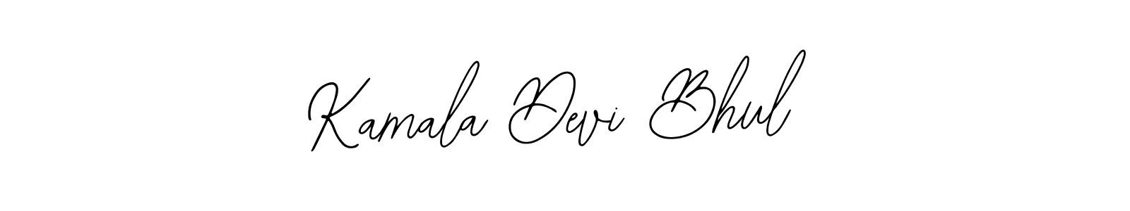 Kamala Devi Bhul stylish signature style. Best Handwritten Sign (Bearetta-2O07w) for my name. Handwritten Signature Collection Ideas for my name Kamala Devi Bhul. Kamala Devi Bhul signature style 12 images and pictures png