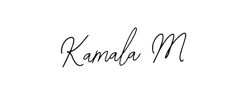 How to Draw Kamala M signature style? Bearetta-2O07w is a latest design signature styles for name Kamala M. Kamala M signature style 12 images and pictures png