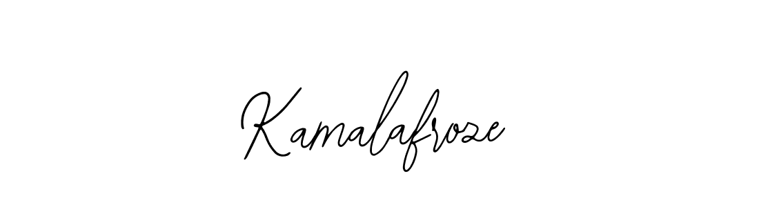 You should practise on your own different ways (Bearetta-2O07w) to write your name (Kamalafroze) in signature. don't let someone else do it for you. Kamalafroze signature style 12 images and pictures png