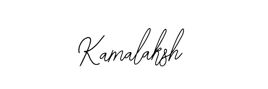 How to make Kamalaksh name signature. Use Bearetta-2O07w style for creating short signs online. This is the latest handwritten sign. Kamalaksh signature style 12 images and pictures png