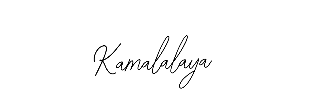 Design your own signature with our free online signature maker. With this signature software, you can create a handwritten (Bearetta-2O07w) signature for name Kamalalaya. Kamalalaya signature style 12 images and pictures png