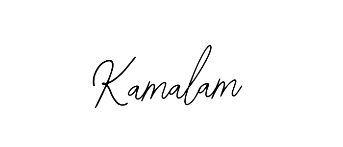 Bearetta-2O07w is a professional signature style that is perfect for those who want to add a touch of class to their signature. It is also a great choice for those who want to make their signature more unique. Get Kamalam name to fancy signature for free. Kamalam signature style 12 images and pictures png