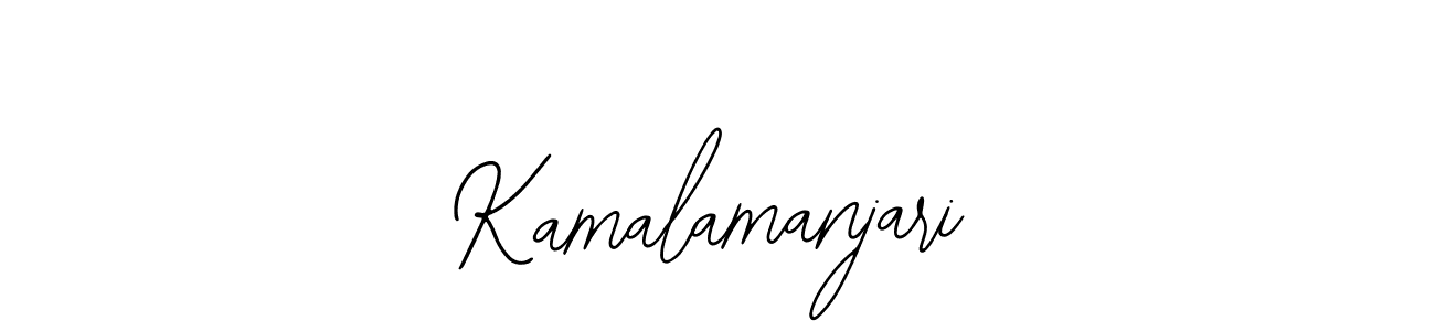 How to make Kamalamanjari name signature. Use Bearetta-2O07w style for creating short signs online. This is the latest handwritten sign. Kamalamanjari signature style 12 images and pictures png