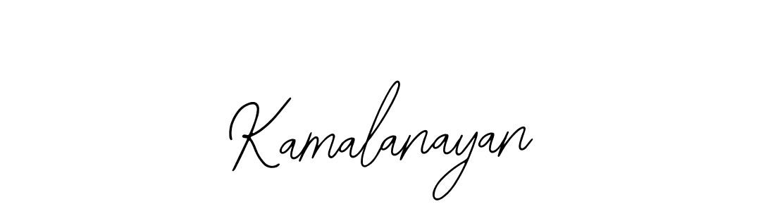 How to make Kamalanayan signature? Bearetta-2O07w is a professional autograph style. Create handwritten signature for Kamalanayan name. Kamalanayan signature style 12 images and pictures png