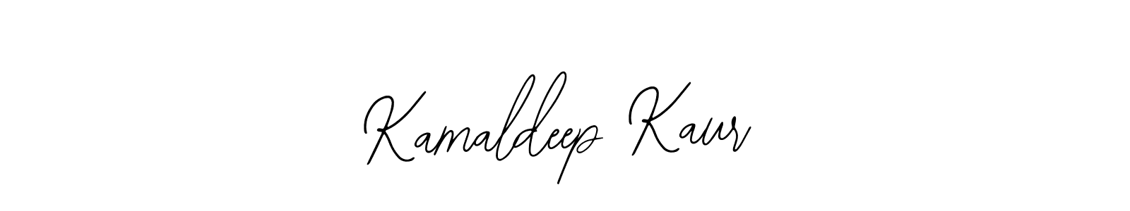 How to make Kamaldeep Kaur  signature? Bearetta-2O07w is a professional autograph style. Create handwritten signature for Kamaldeep Kaur  name. Kamaldeep Kaur  signature style 12 images and pictures png