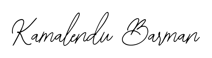 Achieve flawless digital penmanship with Kamalendu Barman name in Bearetta-2O07w font. The perfect tool for creating online signatures. Kamalendu Barman signature style 12 images and pictures png