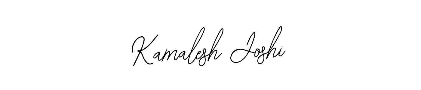 Bearetta-2O07w is a professional signature style that is perfect for those who want to add a touch of class to their signature. It is also a great choice for those who want to make their signature more unique. Get Kamalesh Joshi name to fancy signature for free. Kamalesh Joshi signature style 12 images and pictures png