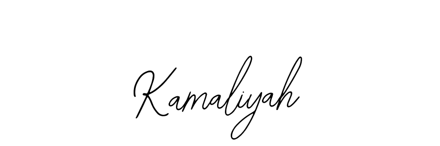 Bearetta-2O07w is a professional signature style that is perfect for those who want to add a touch of class to their signature. It is also a great choice for those who want to make their signature more unique. Get Kamaliyah name to fancy signature for free. Kamaliyah signature style 12 images and pictures png