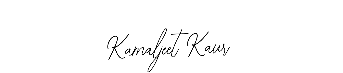 Similarly Bearetta-2O07w is the best handwritten signature design. Signature creator online .You can use it as an online autograph creator for name Kamaljeet Kaur. Kamaljeet Kaur signature style 12 images and pictures png