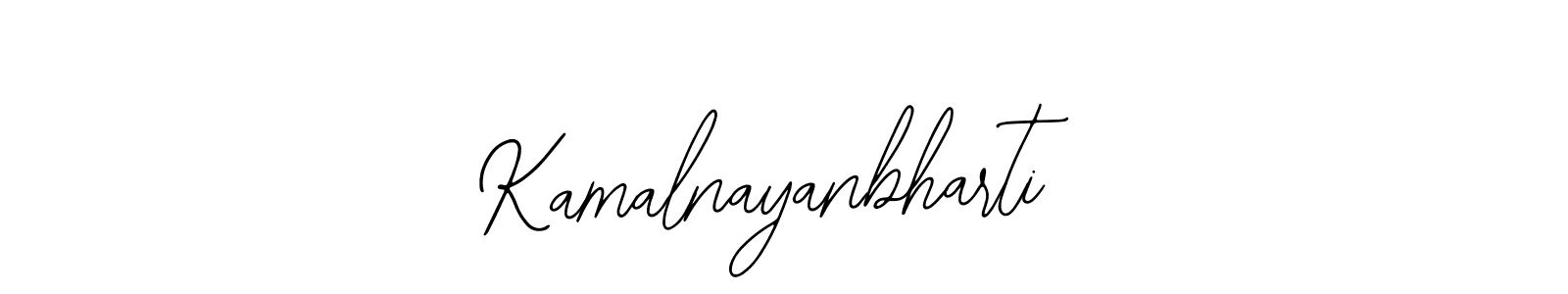 Similarly Bearetta-2O07w is the best handwritten signature design. Signature creator online .You can use it as an online autograph creator for name Kamalnayanbharti. Kamalnayanbharti signature style 12 images and pictures png