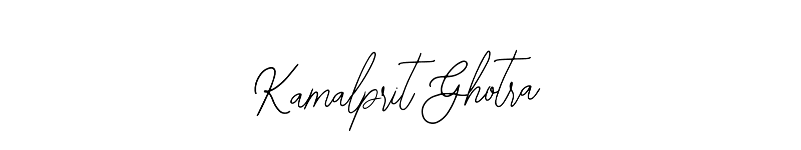 Make a beautiful signature design for name Kamalprit Ghotra. Use this online signature maker to create a handwritten signature for free. Kamalprit Ghotra signature style 12 images and pictures png