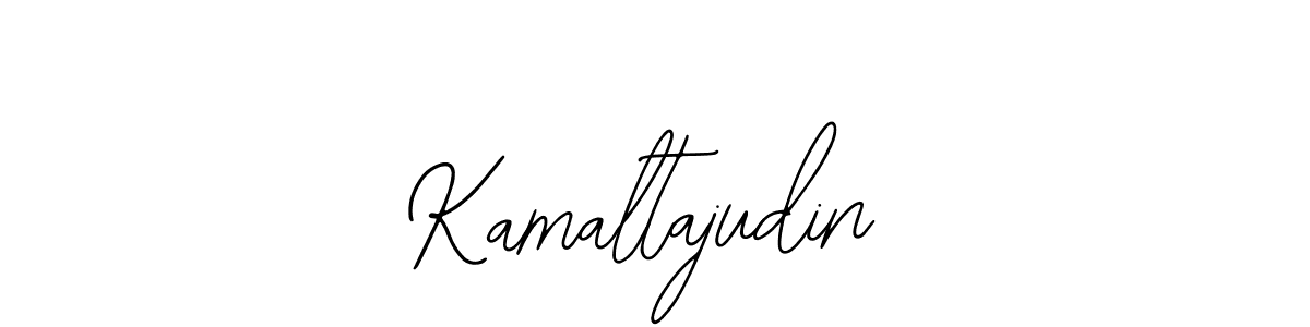 You should practise on your own different ways (Bearetta-2O07w) to write your name (Kamaltajudin) in signature. don't let someone else do it for you. Kamaltajudin signature style 12 images and pictures png