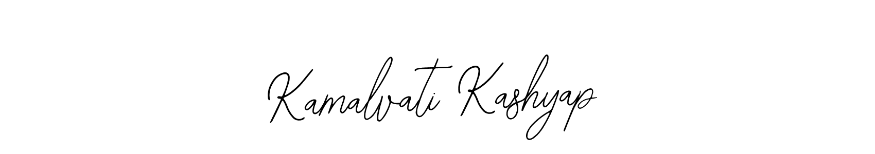 It looks lik you need a new signature style for name Kamalvati Kashyap. Design unique handwritten (Bearetta-2O07w) signature with our free signature maker in just a few clicks. Kamalvati Kashyap signature style 12 images and pictures png