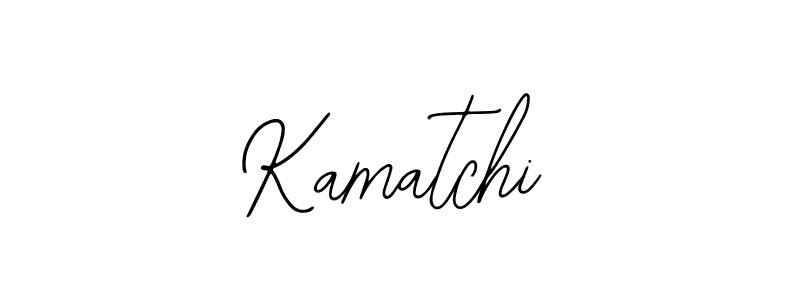 How to make Kamatchi name signature. Use Bearetta-2O07w style for creating short signs online. This is the latest handwritten sign. Kamatchi signature style 12 images and pictures png