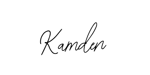 Also You can easily find your signature by using the search form. We will create Kamden name handwritten signature images for you free of cost using Bearetta-2O07w sign style. Kamden signature style 12 images and pictures png