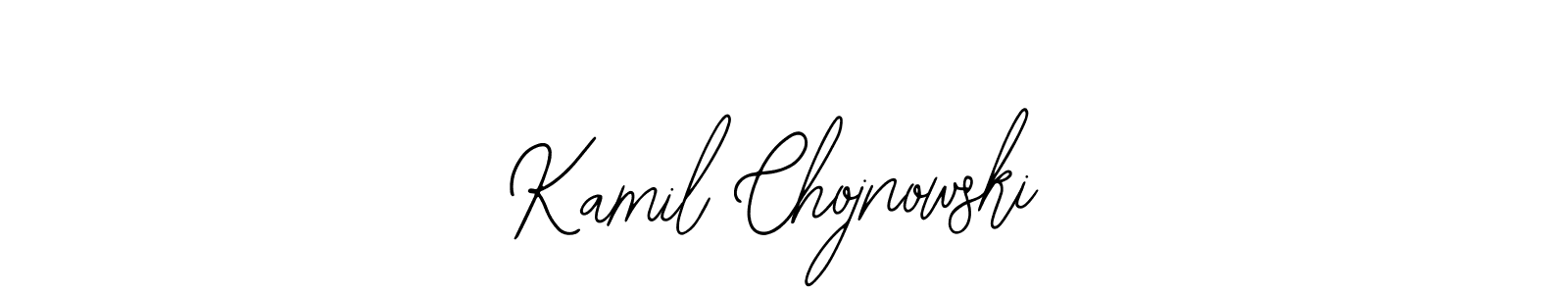 It looks lik you need a new signature style for name Kamil Chojnowski. Design unique handwritten (Bearetta-2O07w) signature with our free signature maker in just a few clicks. Kamil Chojnowski signature style 12 images and pictures png