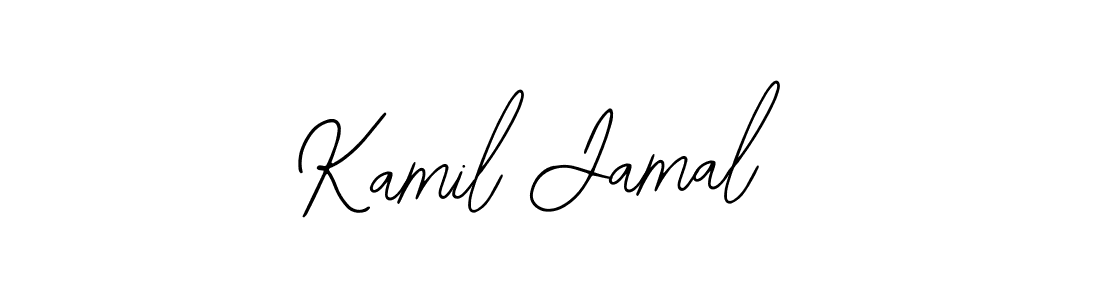 if you are searching for the best signature style for your name Kamil Jamal. so please give up your signature search. here we have designed multiple signature styles  using Bearetta-2O07w. Kamil Jamal signature style 12 images and pictures png