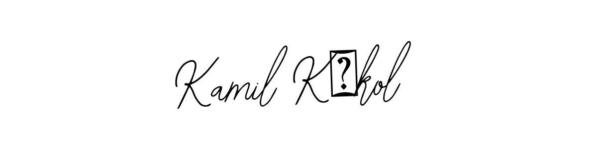 Also we have Kamil Kąkol name is the best signature style. Create professional handwritten signature collection using Bearetta-2O07w autograph style. Kamil Kąkol signature style 12 images and pictures png
