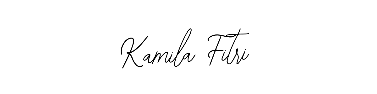 Similarly Bearetta-2O07w is the best handwritten signature design. Signature creator online .You can use it as an online autograph creator for name Kamila Fitri. Kamila Fitri signature style 12 images and pictures png
