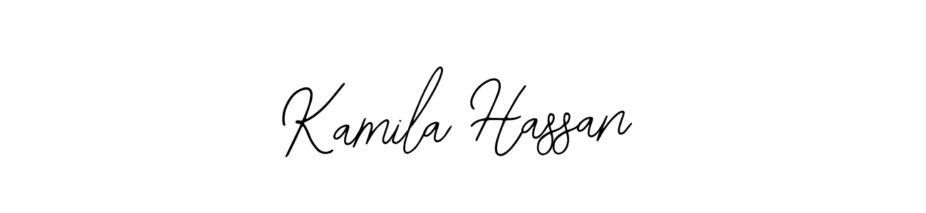 Similarly Bearetta-2O07w is the best handwritten signature design. Signature creator online .You can use it as an online autograph creator for name Kamila Hassan. Kamila Hassan signature style 12 images and pictures png