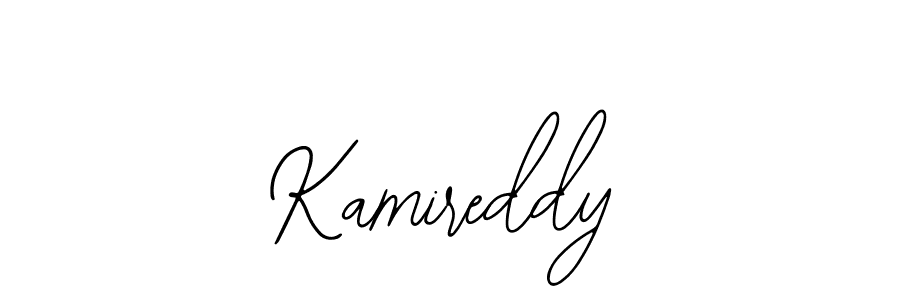 The best way (Bearetta-2O07w) to make a short signature is to pick only two or three words in your name. The name Kamireddy include a total of six letters. For converting this name. Kamireddy signature style 12 images and pictures png