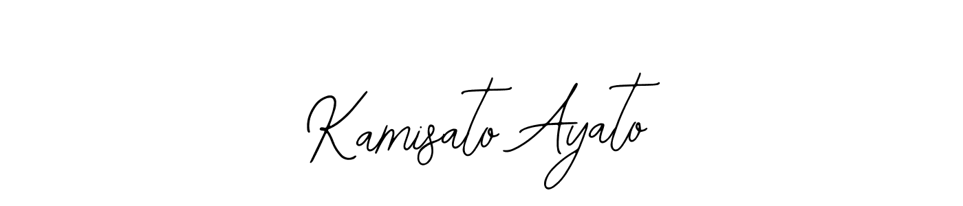How to make Kamisato Ayato signature? Bearetta-2O07w is a professional autograph style. Create handwritten signature for Kamisato Ayato name. Kamisato Ayato signature style 12 images and pictures png