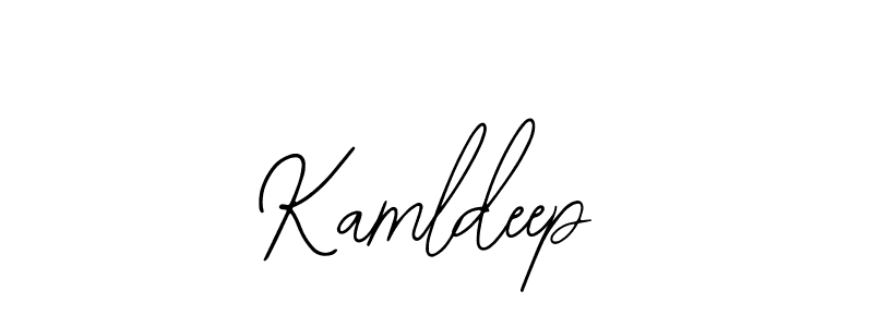 Use a signature maker to create a handwritten signature online. With this signature software, you can design (Bearetta-2O07w) your own signature for name Kamldeep. Kamldeep signature style 12 images and pictures png