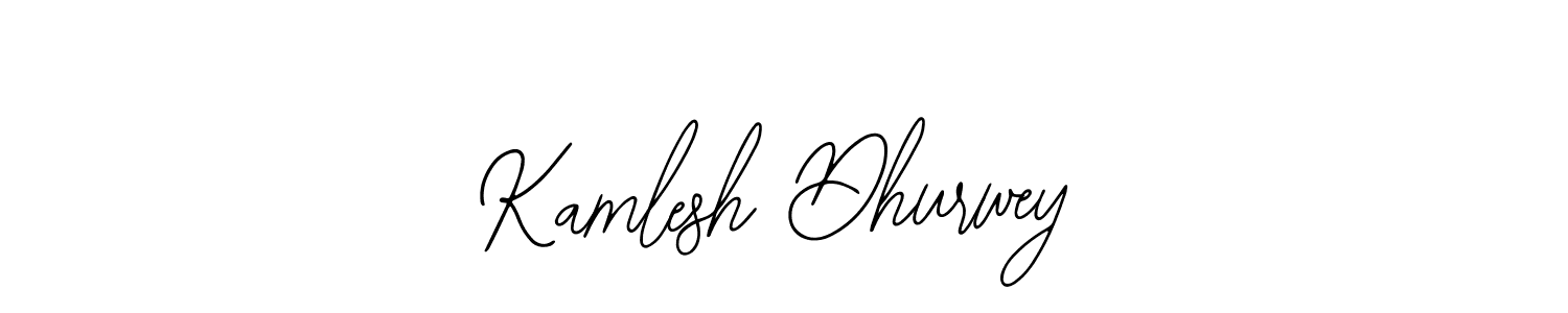 How to make Kamlesh Dhurwey signature? Bearetta-2O07w is a professional autograph style. Create handwritten signature for Kamlesh Dhurwey name. Kamlesh Dhurwey signature style 12 images and pictures png