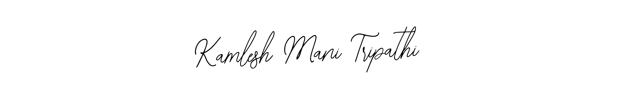 Make a beautiful signature design for name Kamlesh Mani Tripathi. With this signature (Bearetta-2O07w) style, you can create a handwritten signature for free. Kamlesh Mani Tripathi signature style 12 images and pictures png