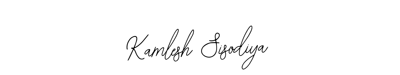 Make a short Kamlesh Sisodiya signature style. Manage your documents anywhere anytime using Bearetta-2O07w. Create and add eSignatures, submit forms, share and send files easily. Kamlesh Sisodiya signature style 12 images and pictures png