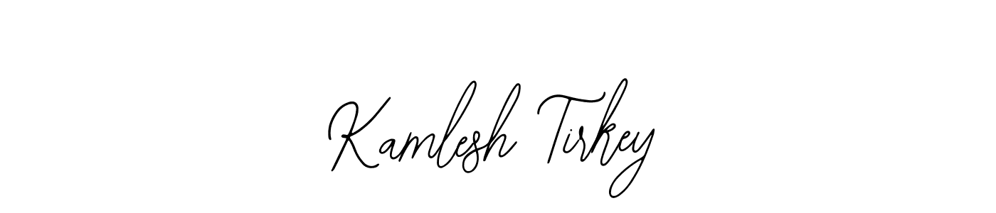 It looks lik you need a new signature style for name Kamlesh Tirkey. Design unique handwritten (Bearetta-2O07w) signature with our free signature maker in just a few clicks. Kamlesh Tirkey signature style 12 images and pictures png