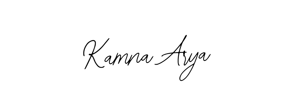Kamna Arya stylish signature style. Best Handwritten Sign (Bearetta-2O07w) for my name. Handwritten Signature Collection Ideas for my name Kamna Arya. Kamna Arya signature style 12 images and pictures png