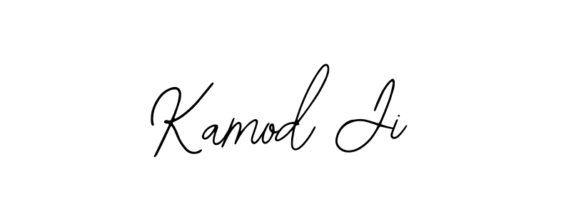 Also You can easily find your signature by using the search form. We will create Kamod Ji name handwritten signature images for you free of cost using Bearetta-2O07w sign style. Kamod Ji signature style 12 images and pictures png