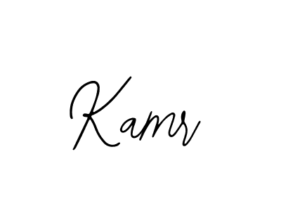 How to make Kamr name signature. Use Bearetta-2O07w style for creating short signs online. This is the latest handwritten sign. Kamr signature style 12 images and pictures png