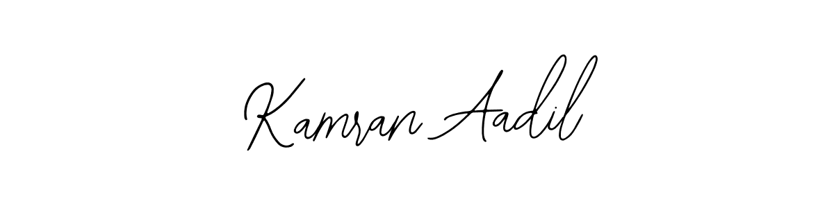How to Draw Kamran Aadil signature style? Bearetta-2O07w is a latest design signature styles for name Kamran Aadil. Kamran Aadil signature style 12 images and pictures png