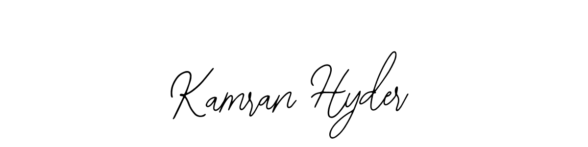 This is the best signature style for the Kamran Hyder name. Also you like these signature font (Bearetta-2O07w). Mix name signature. Kamran Hyder signature style 12 images and pictures png