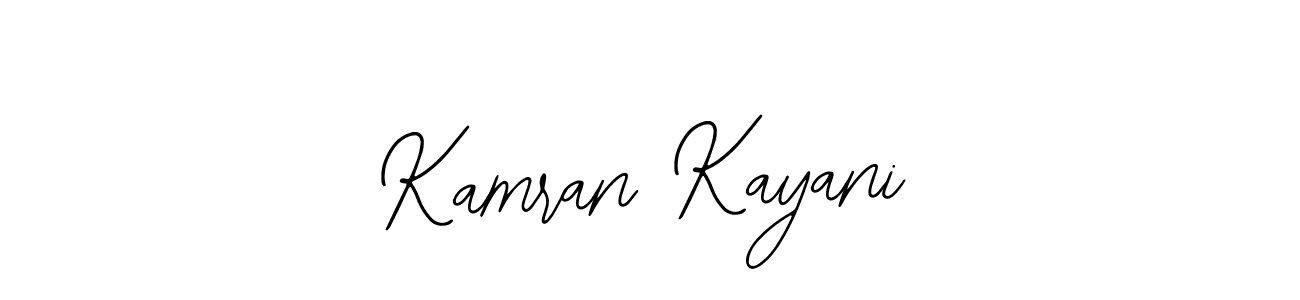 Also You can easily find your signature by using the search form. We will create Kamran Kayani name handwritten signature images for you free of cost using Bearetta-2O07w sign style. Kamran Kayani signature style 12 images and pictures png