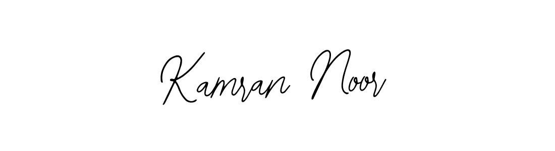 How to make Kamran Noor name signature. Use Bearetta-2O07w style for creating short signs online. This is the latest handwritten sign. Kamran Noor signature style 12 images and pictures png