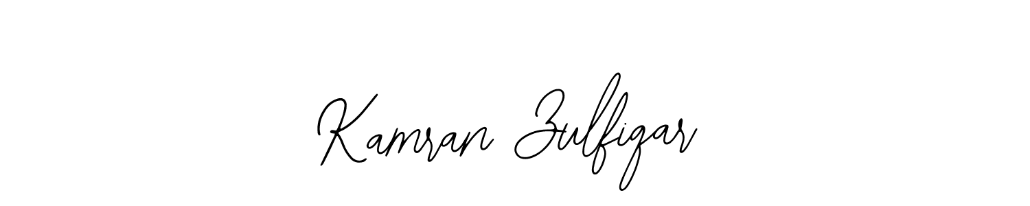 Use a signature maker to create a handwritten signature online. With this signature software, you can design (Bearetta-2O07w) your own signature for name Kamran Zulfiqar. Kamran Zulfiqar signature style 12 images and pictures png