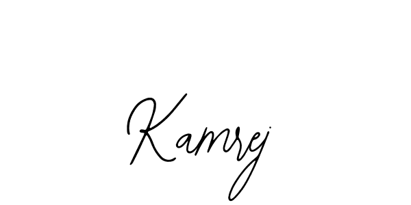 Kamrej stylish signature style. Best Handwritten Sign (Bearetta-2O07w) for my name. Handwritten Signature Collection Ideas for my name Kamrej. Kamrej signature style 12 images and pictures png