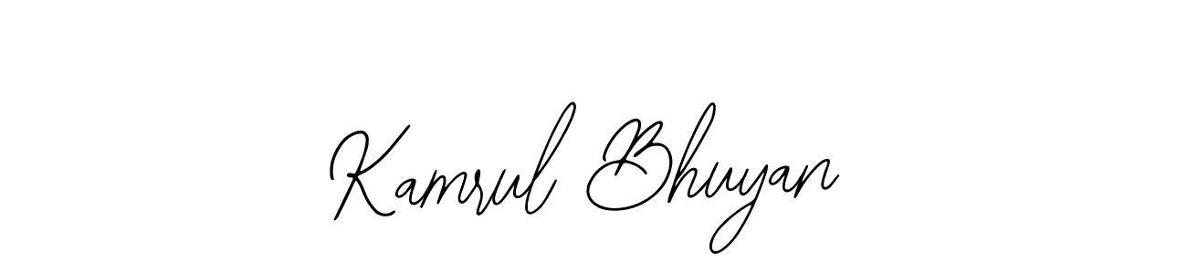 Create a beautiful signature design for name Kamrul Bhuyan. With this signature (Bearetta-2O07w) fonts, you can make a handwritten signature for free. Kamrul Bhuyan signature style 12 images and pictures png
