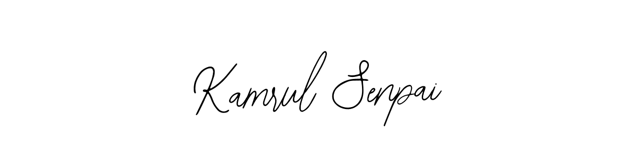 if you are searching for the best signature style for your name Kamrul Senpai. so please give up your signature search. here we have designed multiple signature styles  using Bearetta-2O07w. Kamrul Senpai signature style 12 images and pictures png