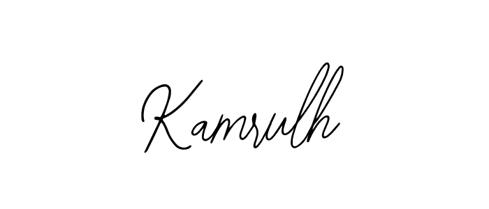 Bearetta-2O07w is a professional signature style that is perfect for those who want to add a touch of class to their signature. It is also a great choice for those who want to make their signature more unique. Get Kamrulh name to fancy signature for free. Kamrulh signature style 12 images and pictures png