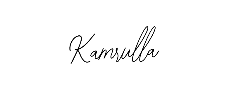 How to make Kamrulla signature? Bearetta-2O07w is a professional autograph style. Create handwritten signature for Kamrulla name. Kamrulla signature style 12 images and pictures png